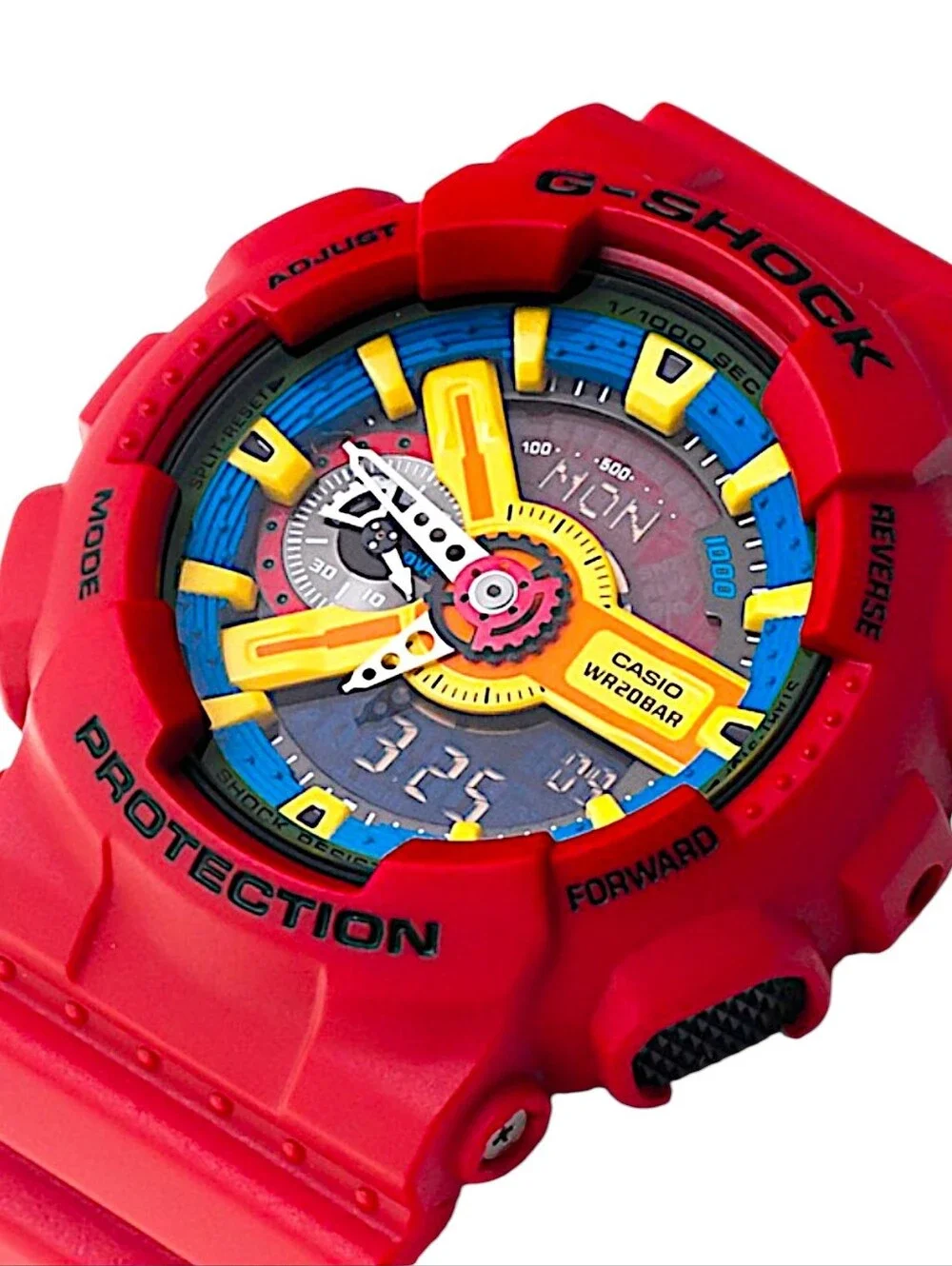 Casio Red & Snow White Premium Color Spectrum Series Lover's Collection G-Shock